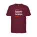 Unisex regular t-shirt Aubergine