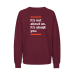 Unisex sweatshirt Aubergine