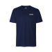 Recycled performance t-shirt, men Ocean blue