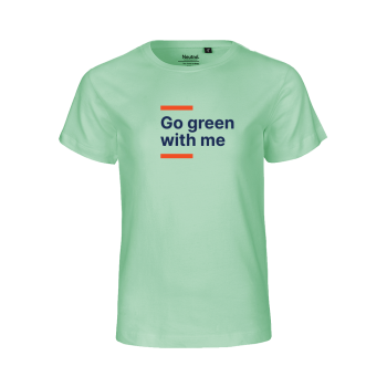 Kids t-shirt Mint green