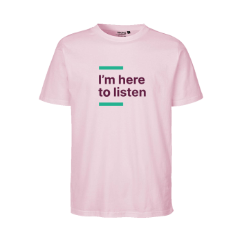 Unisex regular t-shirt Pink