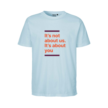 Unisex regular t-shirt Sky blue