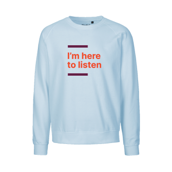 Unisex sweatshirt Sky blue