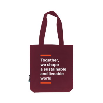 Tote bag Aubergine