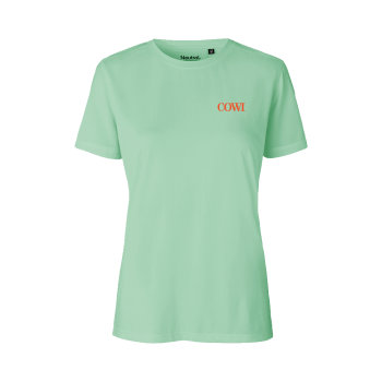 Recycled performance t-shirt, women Mint green